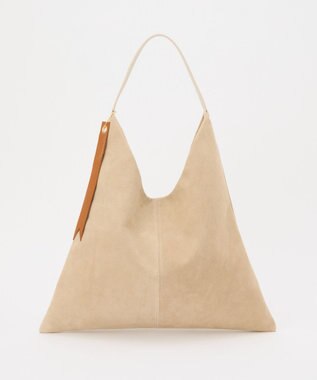 russet 【2025AW新作】本革スエードワンショルダーバッグ(CE-1583) Beige