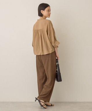 AMERICAN HOLIC シャーリングイージーパンツ Brown