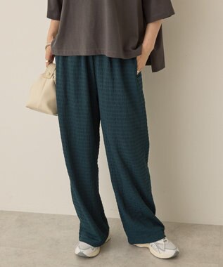 AMERICAN HOLIC シャーリングイージーパンツ Dark Green