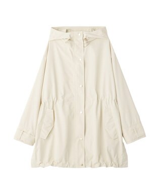 YECCA VECCA [撥水/花粉ガード]ミドル丈マウンテンパーカー Ivory