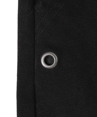 WEGO 【ウエストゴム】スーパーフレアカーゴパンツ ブラック