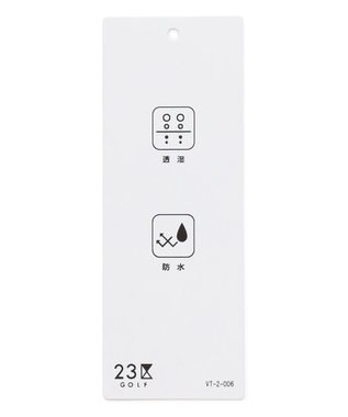 23区GOLF 【WOMEN】モノグラム ポケッタブルレインパンツ ネイビー系5