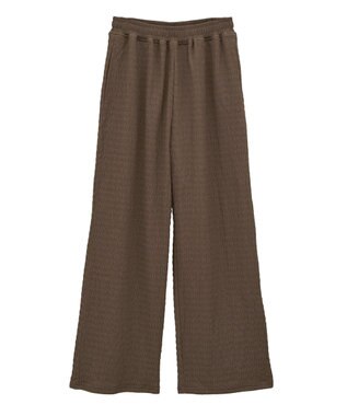 AMERICAN HOLIC シャーリングイージーパンツ Brown