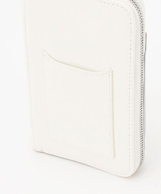 LA BAGAGERIE 【インスタグラマー Chiyoさん×LA BAGAGERIE】チェーンスマホショルダー ホワイト