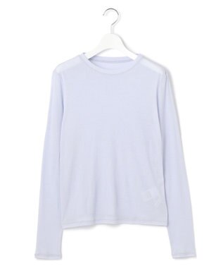 23区 S 【Oggi5月号掲載/洗える】シアー レイヤード TEE サックスブルー系