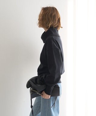 YECCA VECCA オフタートルネックニット Black