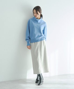 YECCA VECCA オフタートルネックニット Black