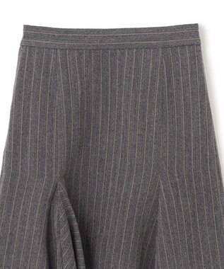 BEIGE， TURENNE / マーメイドスカート Gray×Camel line