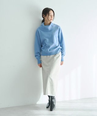 YECCA VECCA オフタートルネックニット Black