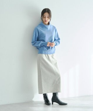 YECCA VECCA オフタートルネックニット Black