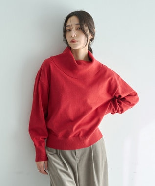 YECCA VECCA オフタートルネックニット Black