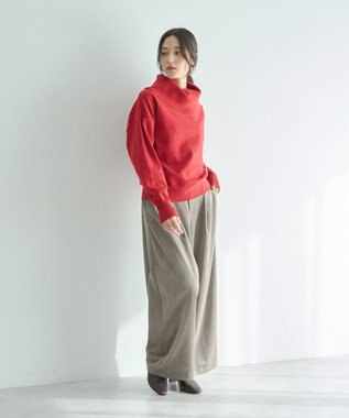 YECCA VECCA オフタートルネックニット Black