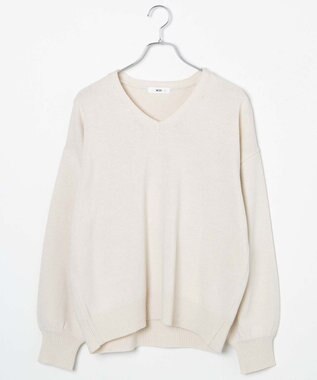 WEGO 【SCHOOL ITEM】ニットプルオーバー オフホワイト