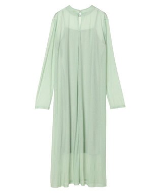 earth music&ecology ＳＥＴ２点シアーワンピース＋ペチワンピース Mint