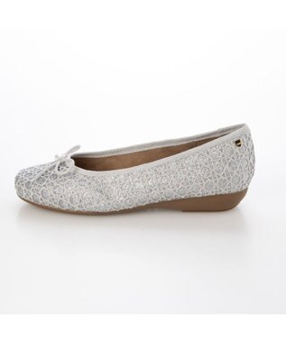 ing <ing>リラックスバレエシューズ シルバーカタオシ