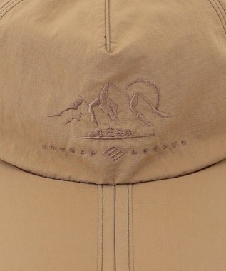 JOSEPH ABBOUD MOUNTAIN 【ECO撥水/起毛裏地】マイクロリップワッシャー  キャップ ベージュ系