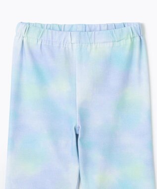 ANY KIDS 裾リボン 5分丈 レギンス レインボーサックス