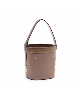 A.D.M.J. 【ファブリック】オフィサー/イアリアンファブリックバケットショルダートートS サハラ