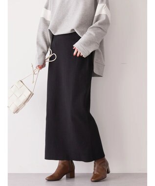 AMERICAN HOLIC 総針ニットタイトスカート Black