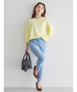 AMERICAN HOLIC 袖ボリューム半袖カットプルオーバー Off White