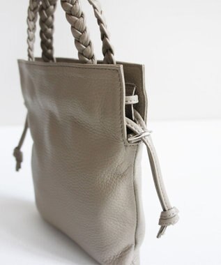 TIDEWAY MONTH 巾着2WAYショルダー グレージュ