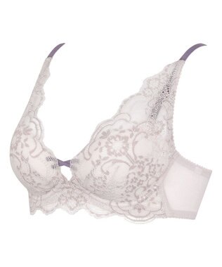 WACOAL 【重力に負けないバストケアBra】 ノンワイヤー バストを重力から守る まる胸キープ ラクなつけごこち サイドのラインすっきり ブラジャー レディース BRA184 /ワコール チャコールグレー