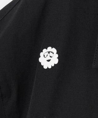 PW CIRCULUS 【MEN】ダブルポケットサファリシャツ ゴルフ ブラック系