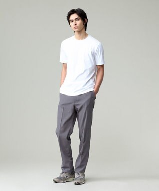 J.PRESS MEN ちょうどいいが続く快適スラックス ついに完成【ストレッチ / 高通気性 / 撥水 / 洗える】エアコンフィストレッチ スラックス グレー系