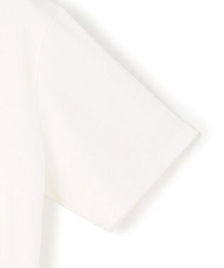 23区 S 【先行予約】スカーフコンビジャージー ウエストデザイン カットソー オフ×ネイビー