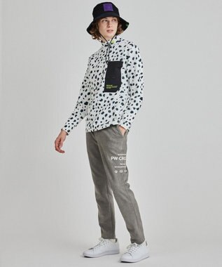 PW CIRCULUS 【MEN】スエードライクテーパードパンツ グレー系