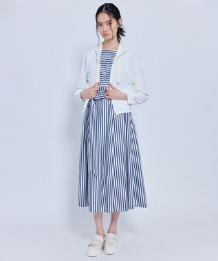 TOCCA 【星風まどかさん着用】STRIPE PARASOL ドレス ネイビー系5