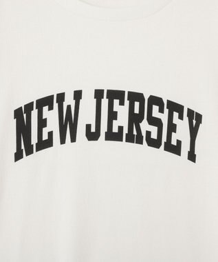 AMERICAN HOLIC カレッジロゴレースドッキングＴシャツ Off White