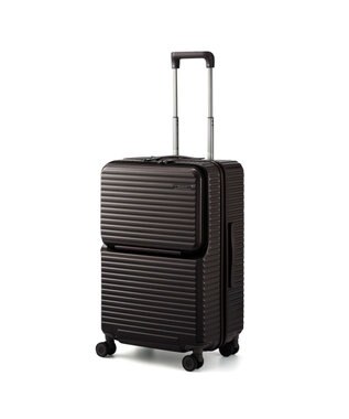 ACE BAGS & LUGGAGE EDGELINK クルーズボックスグリント スーツケース 64L フロントオープン 09143 エッジリンク ブラック