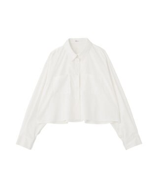 CRAFT STANDARD BOUTIQUE クロップドレングスシャツ White
