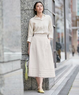 自由区 【CORSO ROMA】フラット ミュール イエロー系