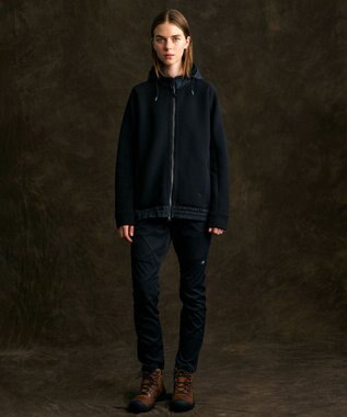 JOSEPH ABBOUD MOUNTAIN 【雑誌掲載/吸湿発熱/保温/ライナードッキング対応】 ミズノコラボBREATH-THERMOパーカー ブラック系