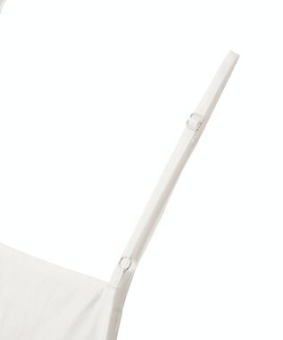 earth music&ecology ティアードフリルヘムキャミソール Off White