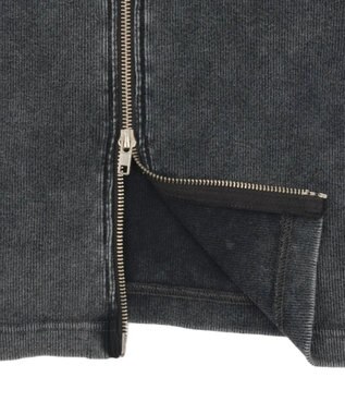 WEGO リブハンソデジップパーカー スミクロ