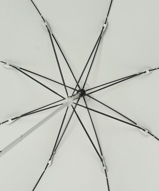 MOONBAT POLO RALPH LAUREN【WEB限定】晴雨兼用日傘 長傘 ワンポイントベア刺繍 フリル 一級遮光 遮熱 UV オフホワイト(プレーン)