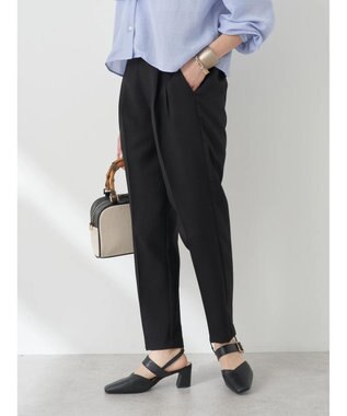 earth music&ecology 接触冷感テーパードパンツ