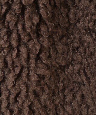 Green Parks シープライクファーベスト Gray Beige