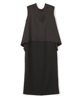 BEIGE， SARAH / ノースリーブドレス Black