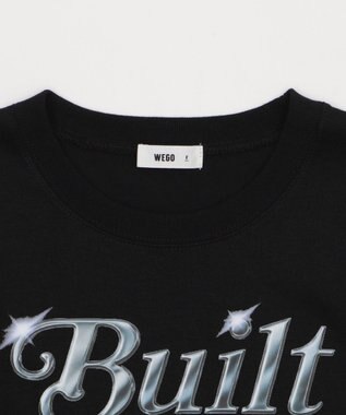 WEGO グラフィックストッパードロストショートT ブラック
