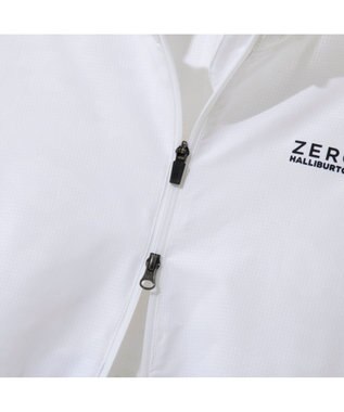 ZERO HALLIBURTON クールドッツ カモフラージュ ブルゾン ZHG-A4S10A 82822 ゴルフウェア ホワイト