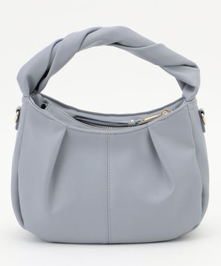 組曲 【2WAY】ソフトミニラウンドバッグ スカイブルー系