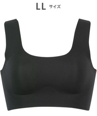 WACOAL 【GOCOCi ゴコチ】 ノンワイヤーブラ ベタつきにくく乾きやすい 通気性がよい 立体的なバストシルエット ブラトップ ハーフトップ レディース CGG571 /ワコール ブラック