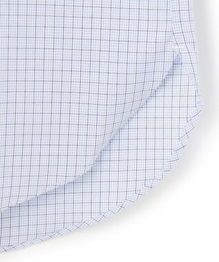 J.PRESS MEN 【PREMIUM PLEATS / 形態安定】BROADジャーミンチェックシャツ / B.D. サックスブルー系3