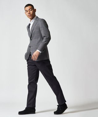 J.PRESS MEN 【NEW STAGE】ミキシングチェック ジャケット ライトグレー系4