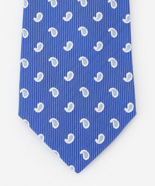 J.PRESS MEN ヴィンテージジャガード/ペイズリー柄 ネクタイ ブルー系8