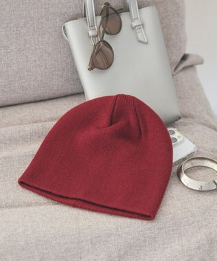 AMERICAN HOLIC ニットビーニー Red